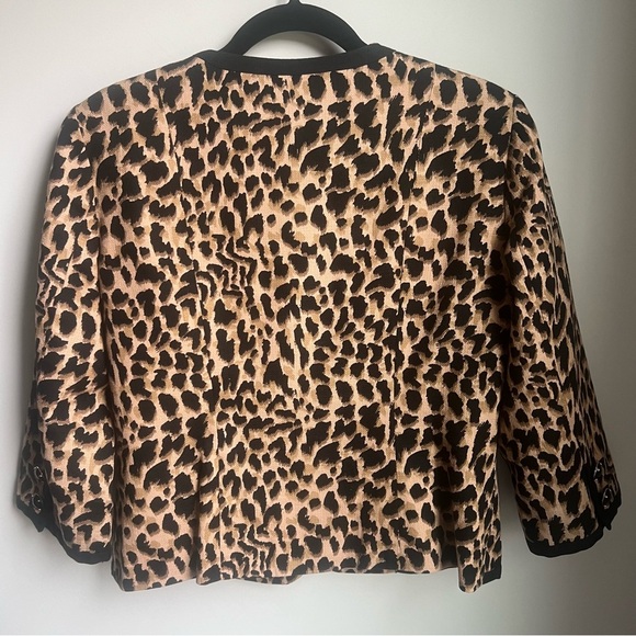 East 5th Leopard Print Jacket Size M - Picture 7 of 8